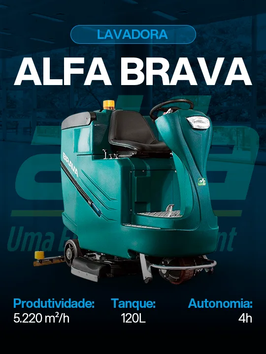 Equipamento profissional Brava